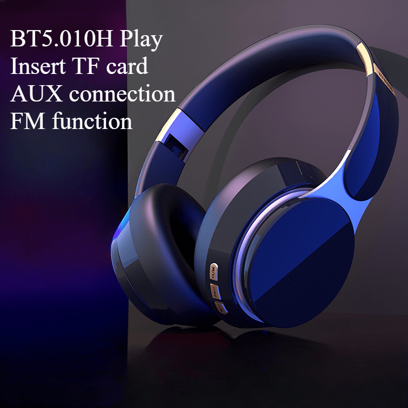 300-Hour Standby Time Wireless On-Ear Headphones