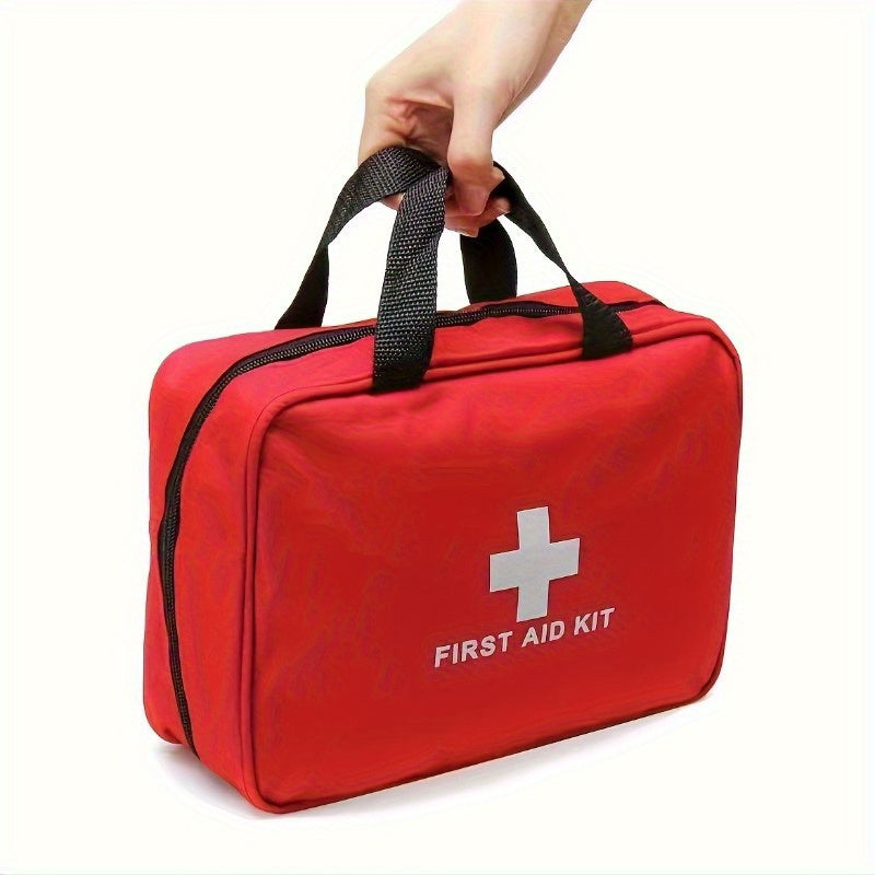 Complete Outdoor First Aid Kit with Portable Bag