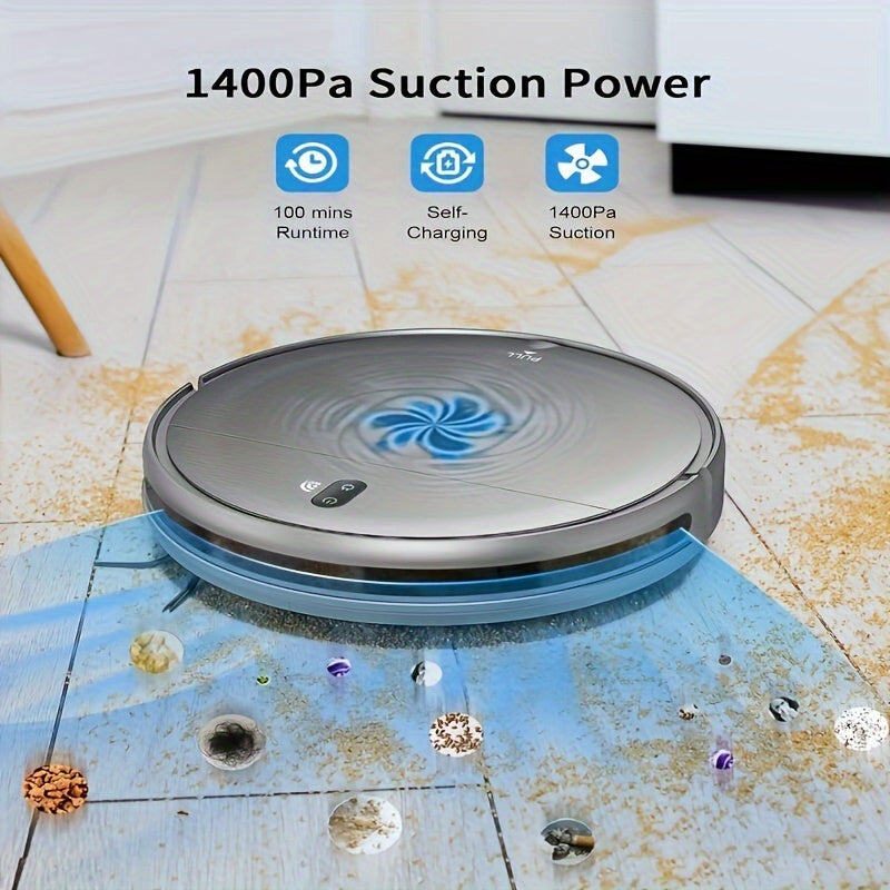 Robot Vacuum Cleaner And Mop Combo, WiFi/App Controlled