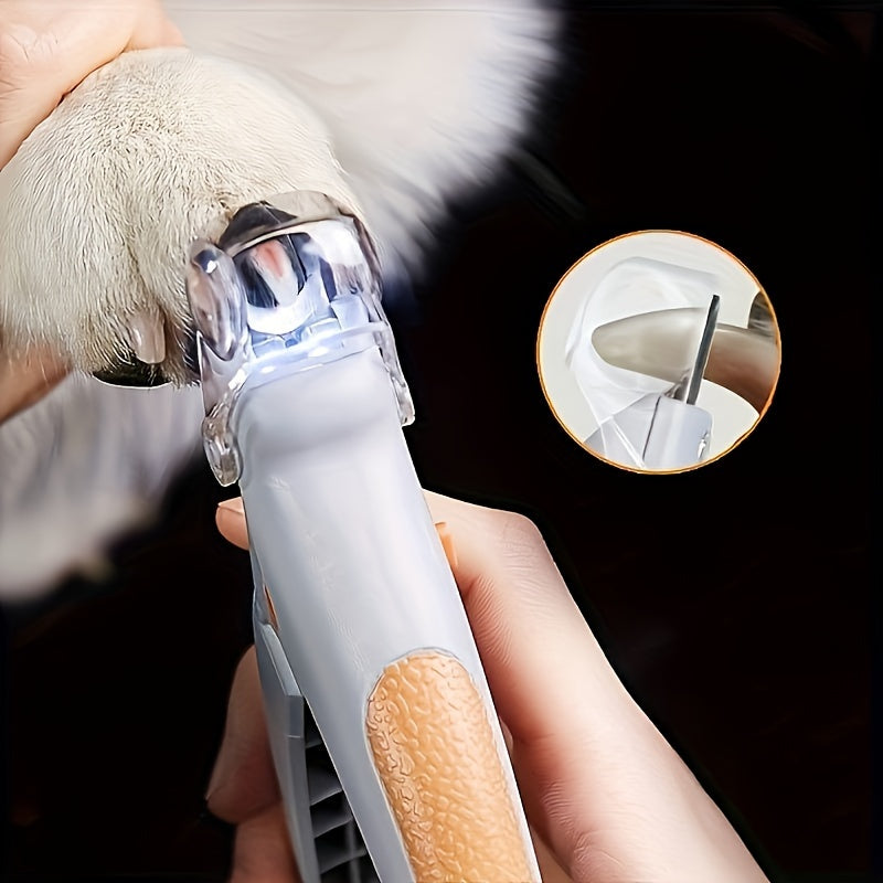 LED Light Pet Nail Clipper - Perfect For Trimming Cat And Dog Nails