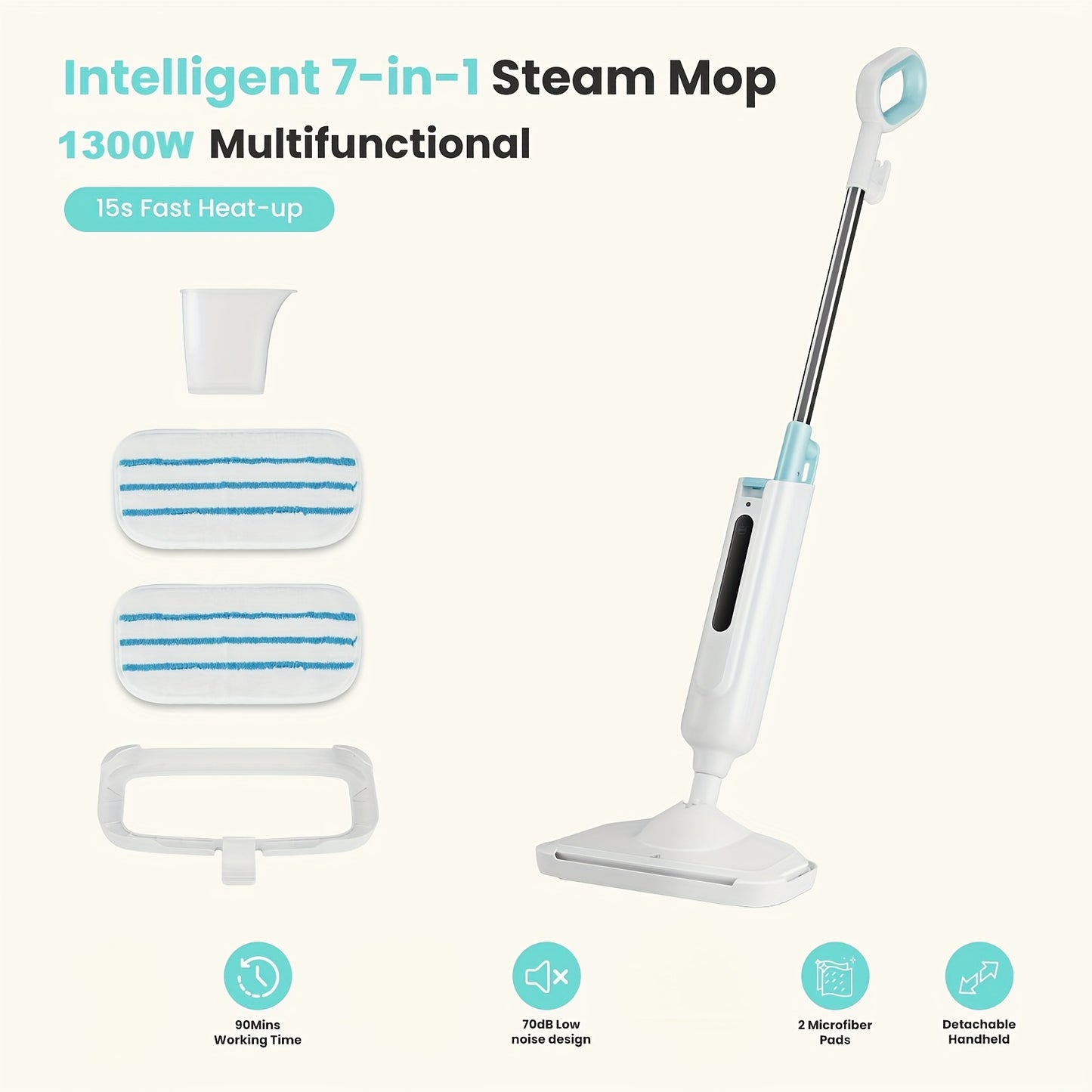 Hardwood Floor Mop Steamer