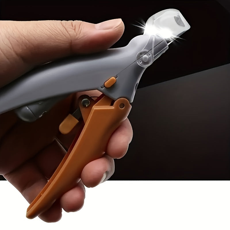 LED Light Pet Nail Clipper - Perfect For Trimming Cat And Dog Nails
