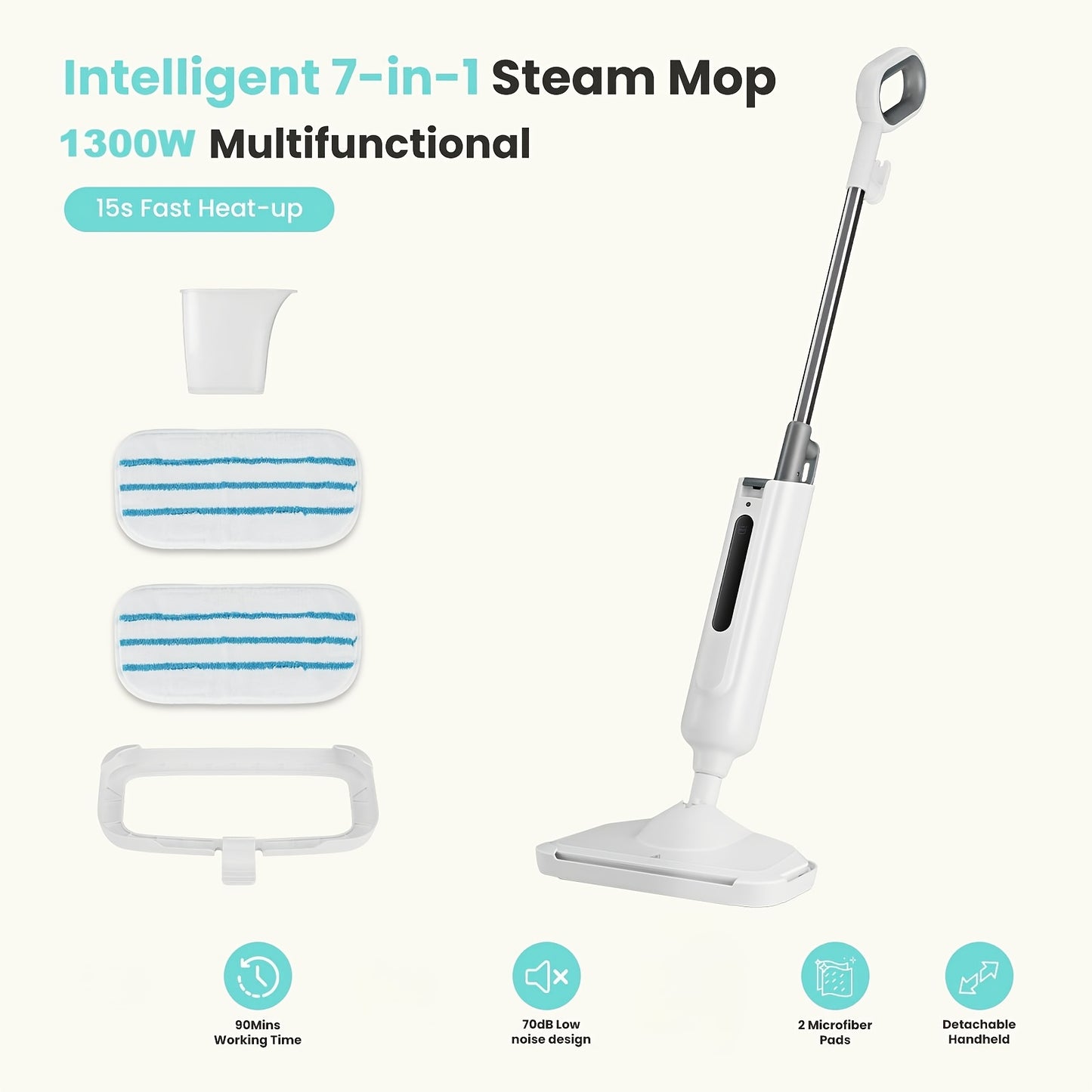 Hardwood Floor Mop Steamer