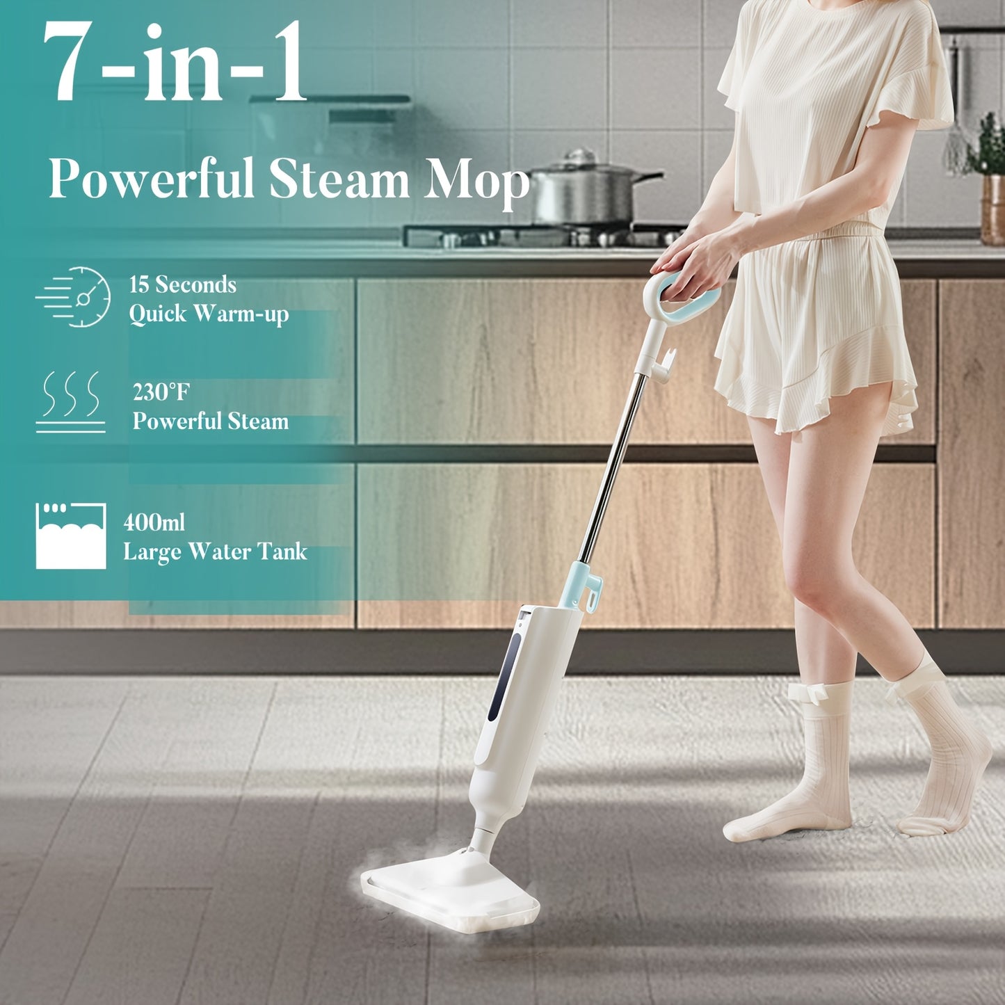 Hardwood Floor Mop Steamer