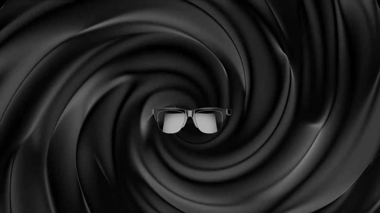 Smart Glasses with Open Ear Headphones