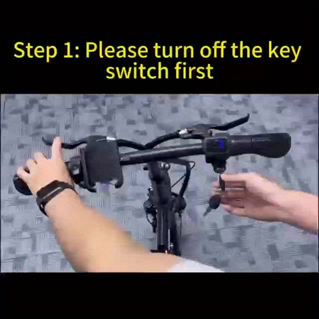 Foldable E-bike For Adults, 400W Motor 20MPH Max Speed