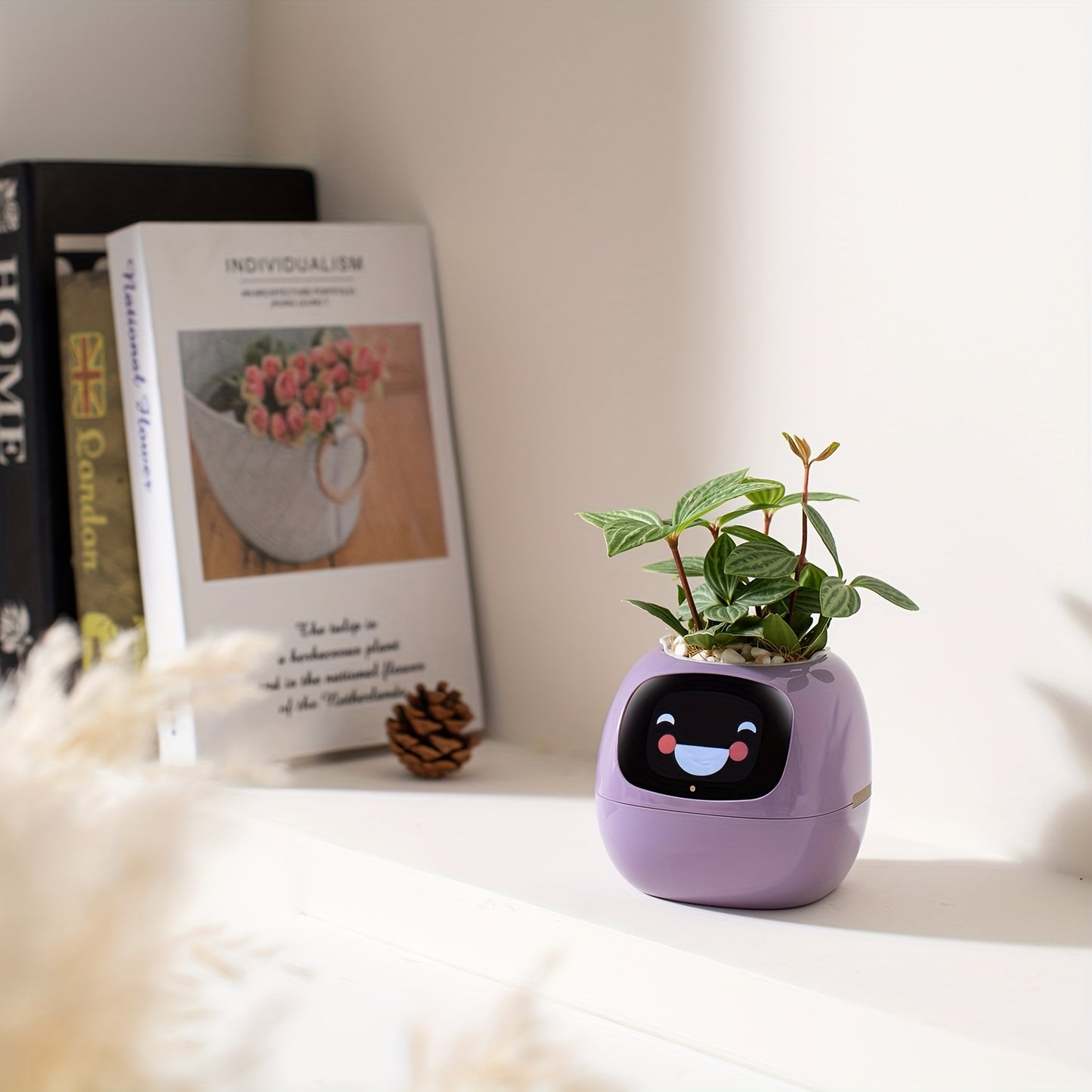 Desktop Smart Mini Planter - Electronic Pet with Emoticon