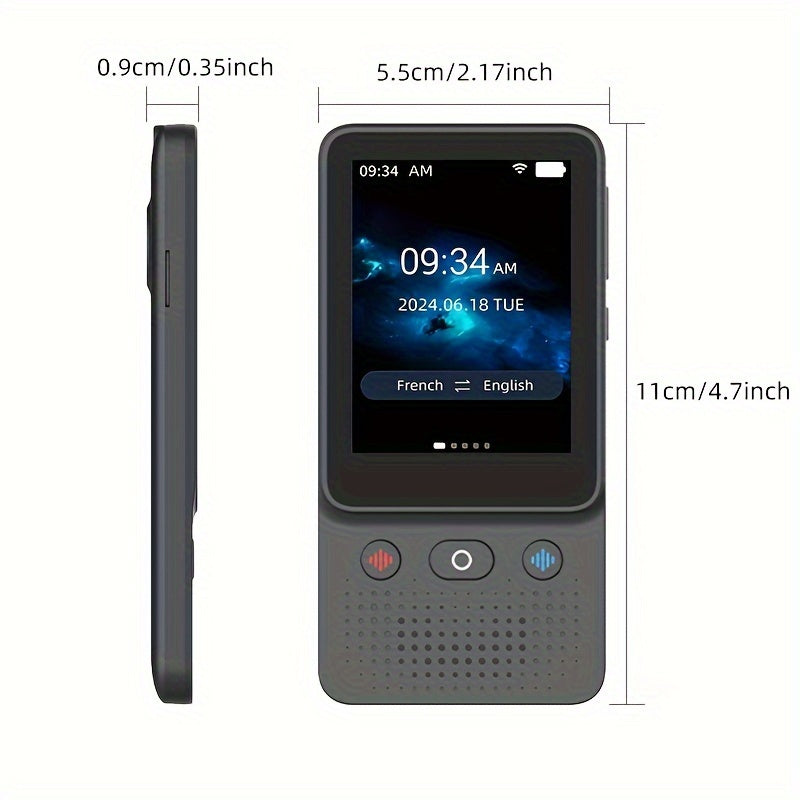 138 Languages Real-Time Portable Voice Translator