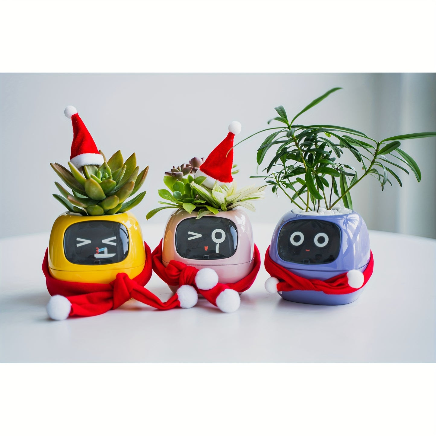 Desktop Smart Mini Planter - Electronic Pet with Emoticon