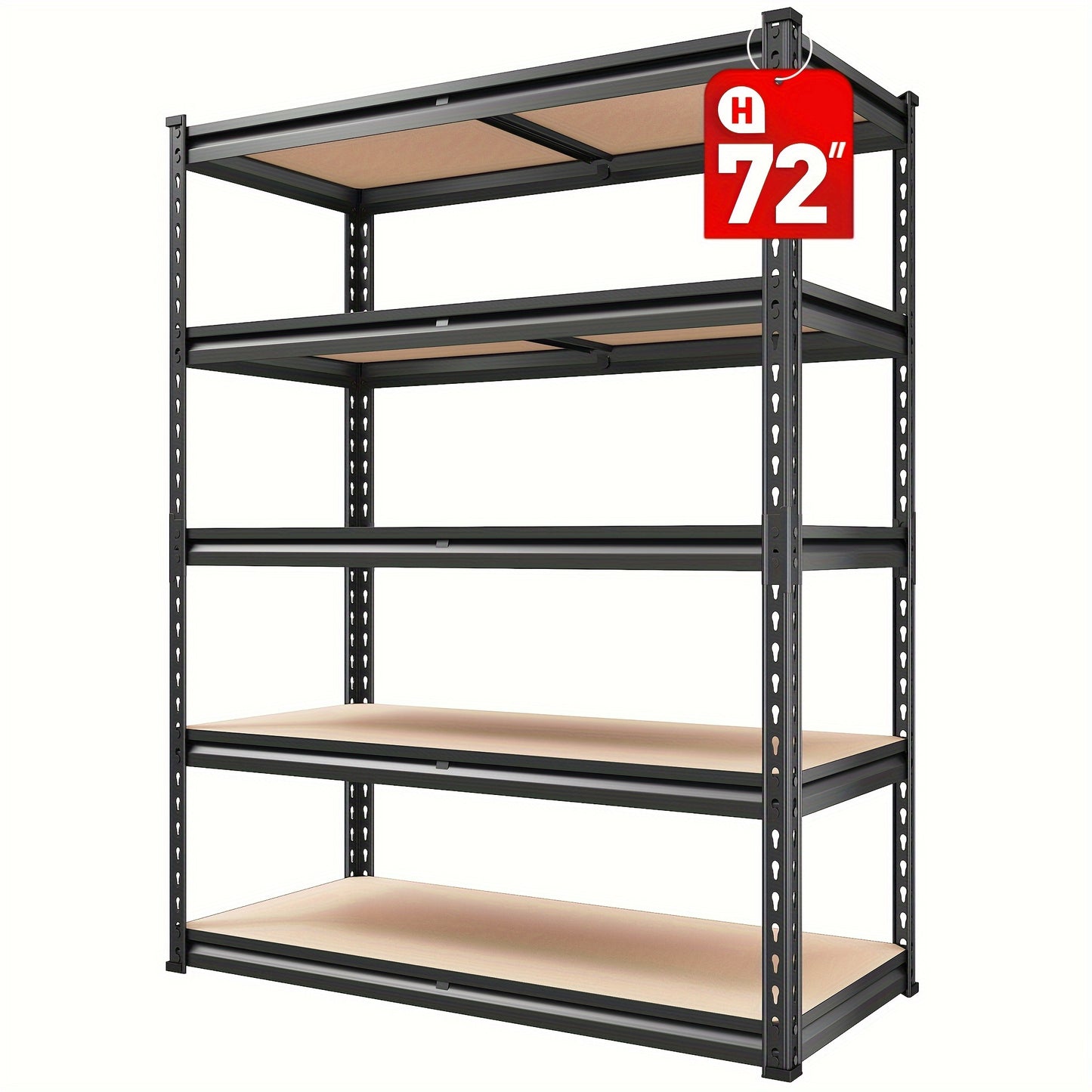 2000LBS Garage Shelving 72''H Storage Shelves