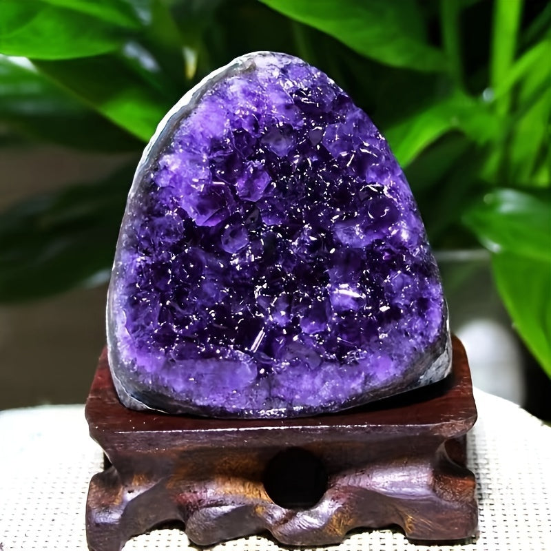 Natural Amethyst Cave Ornaments, For Home Furnishings Desk Decor