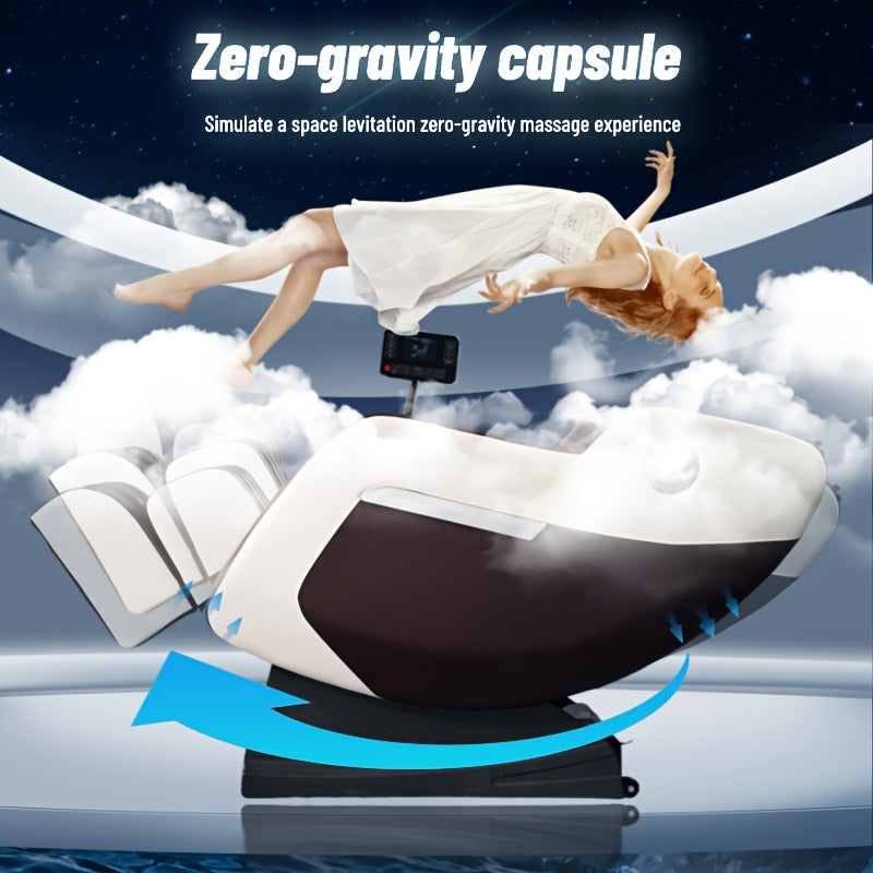 1pc Zero Gravity Full-Body Massage Chair