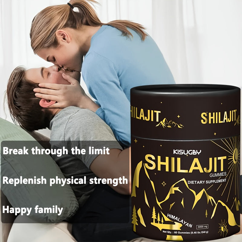 KISUGBY Pure Himalayan Shilajit Gummies