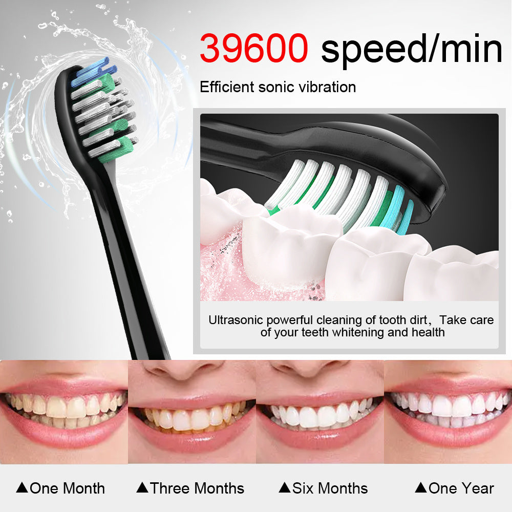 1pc Set Electric Toothbrush Rechargeable Kit For Adults