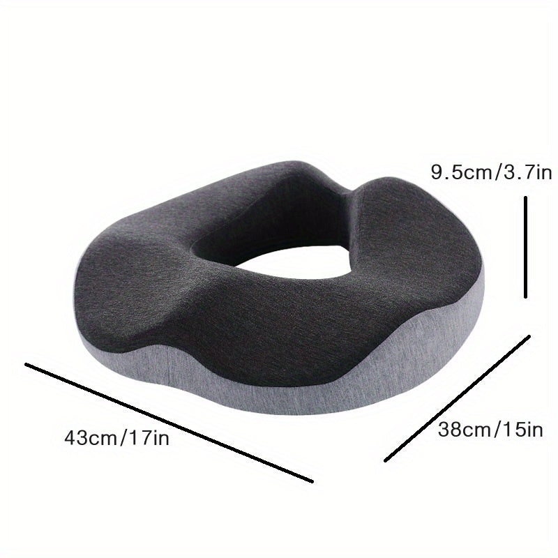 Ergonomic Memory Foam Donut Seat Cushion -