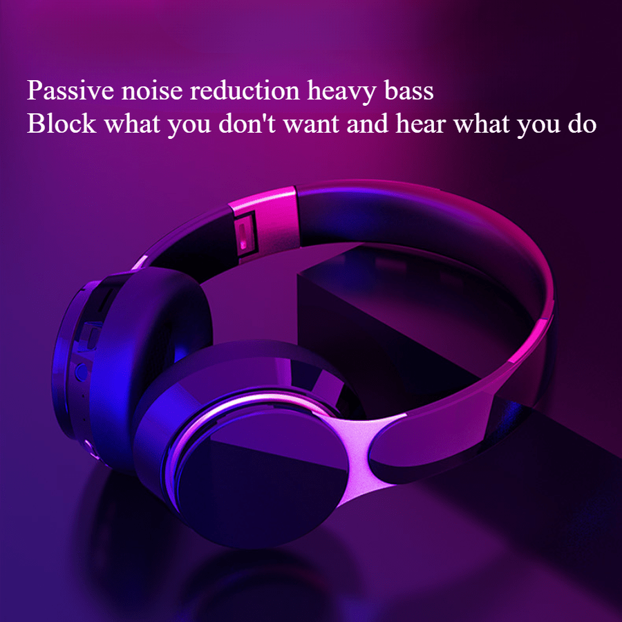 300-Hour Standby Time Wireless On-Ear Headphones