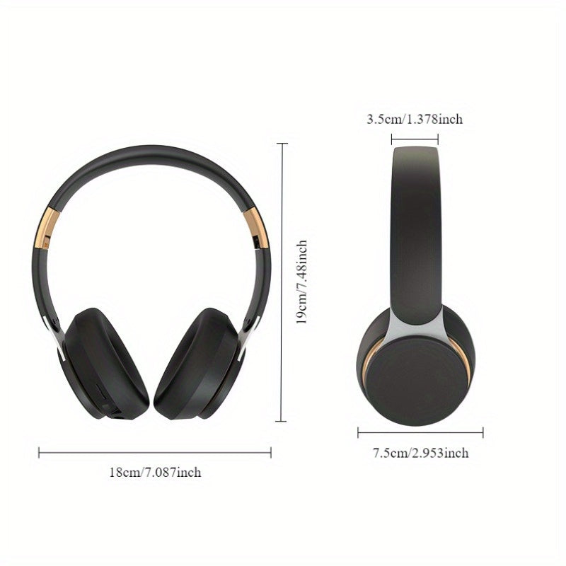 300-Hour Standby Time Wireless On-Ear Headphones