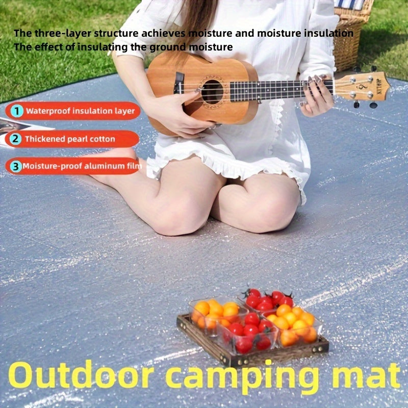 All-Season Waterproof Camping Mat - 78" x 78"