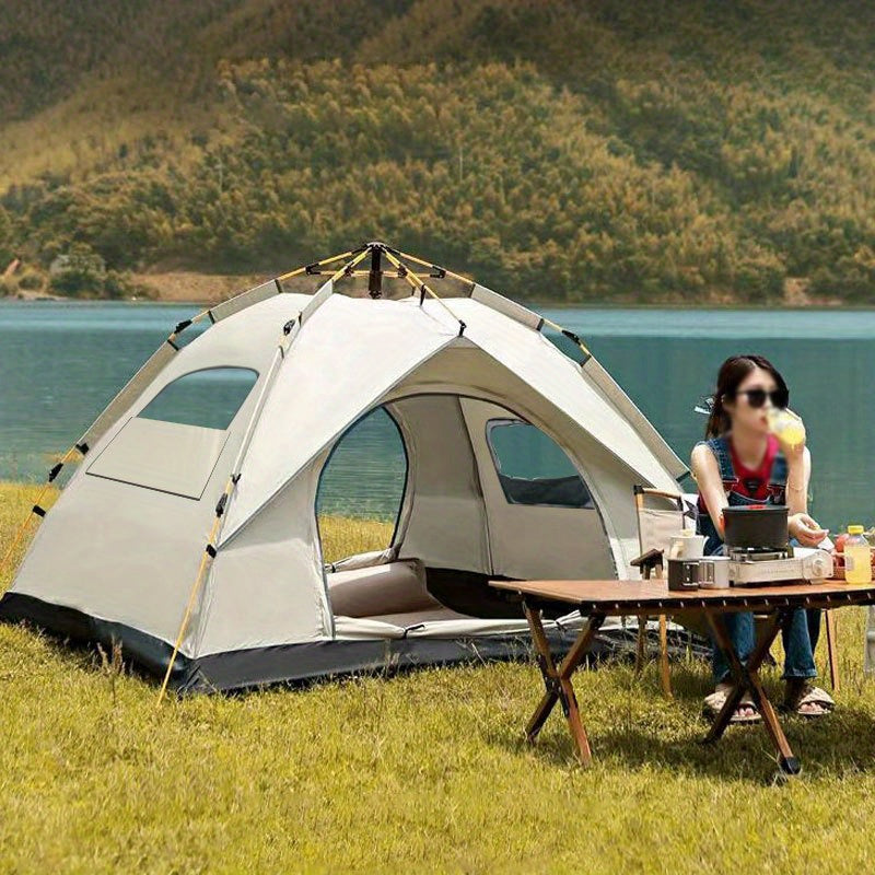 Automatic Pop-up Tent with Fiberglass Poles