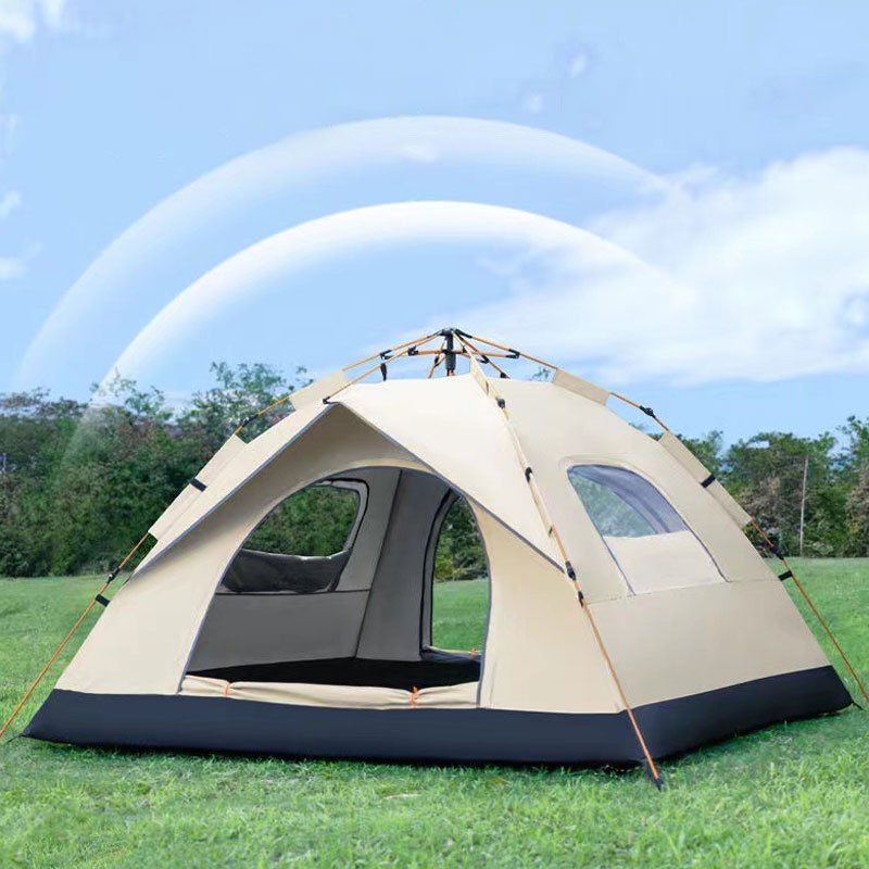 Automatic Pop-up Tent with Fiberglass Poles