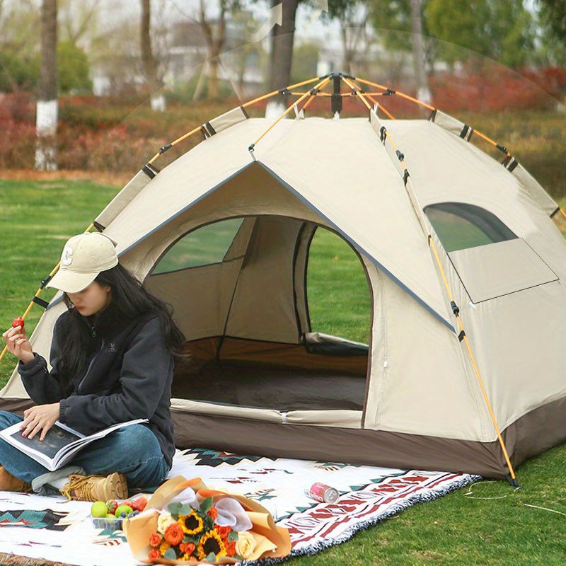 Automatic Pop-up Tent with Fiberglass Poles