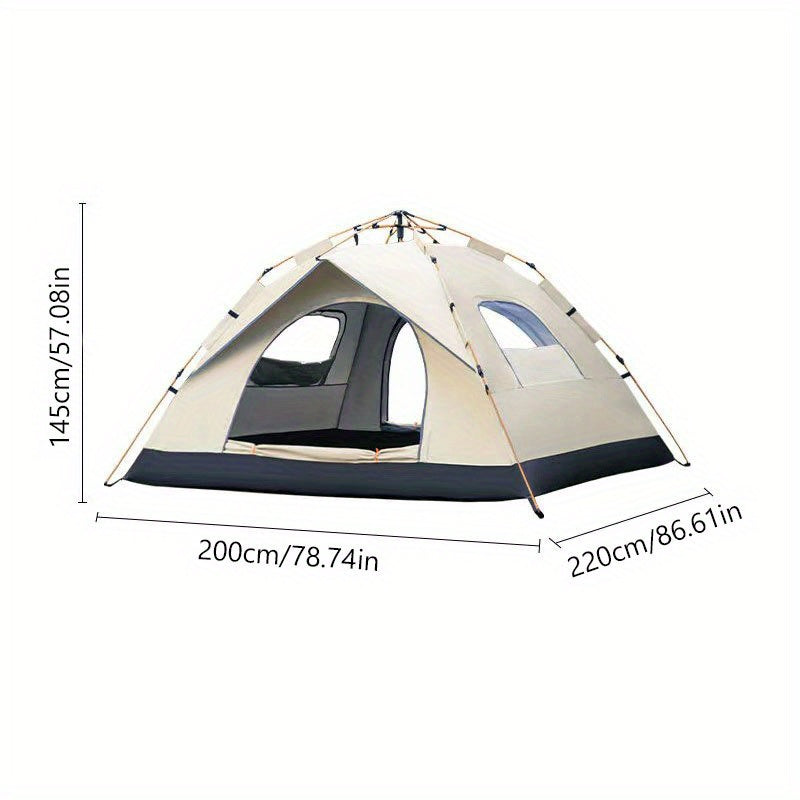 Automatic Pop-up Tent with Fiberglass Poles