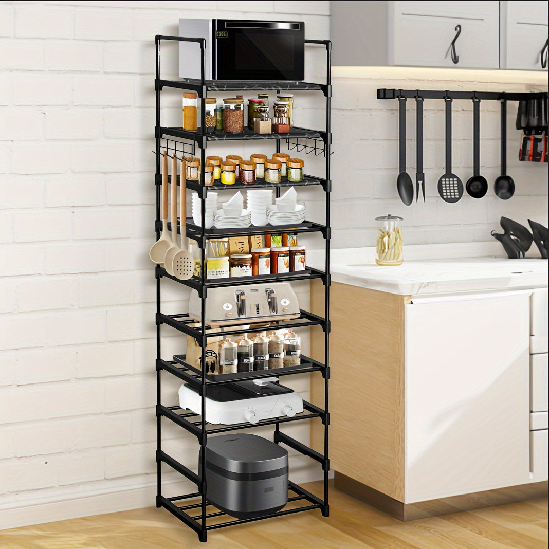 Superlele 10-Tiers Adjustable Kitchen Shelves