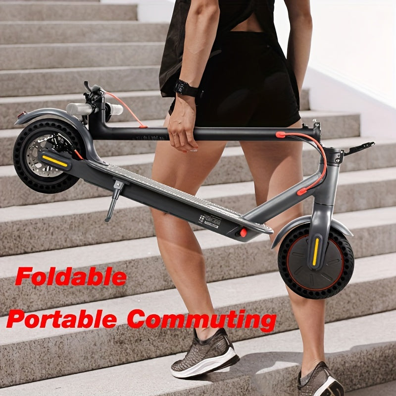 Portable Folding Commuting Electric Scooter With Dual Braking System