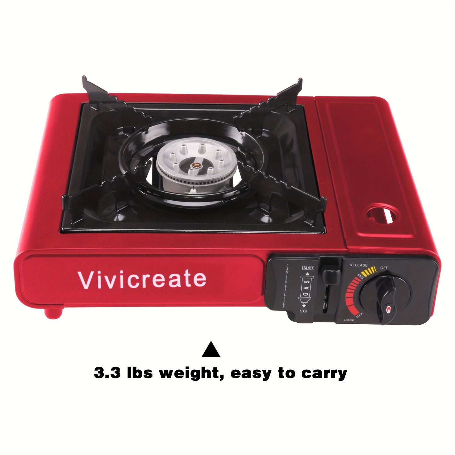 Vivicreate 8500 BTU Portable Camping Stove With Butane Burner