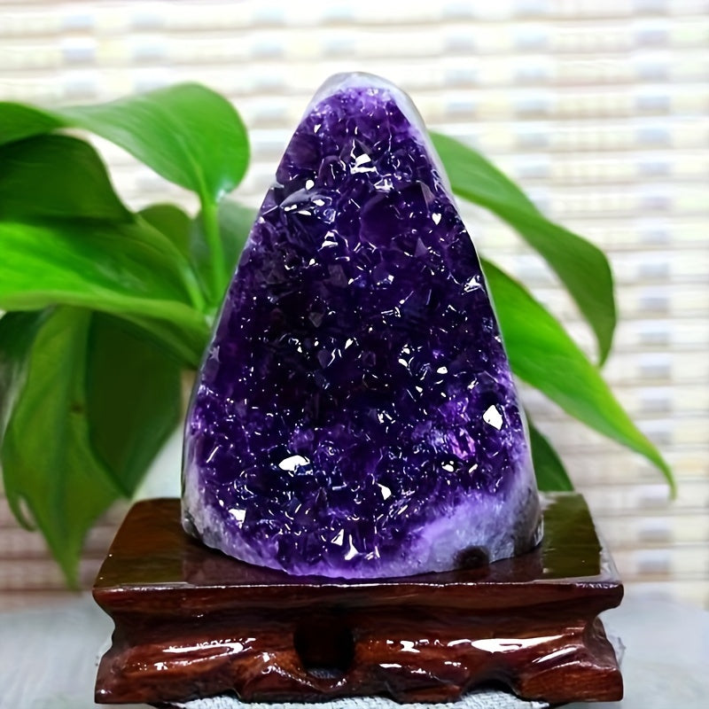 Natural Amethyst Cave Ornaments, For Home Furnishings Desk Decor