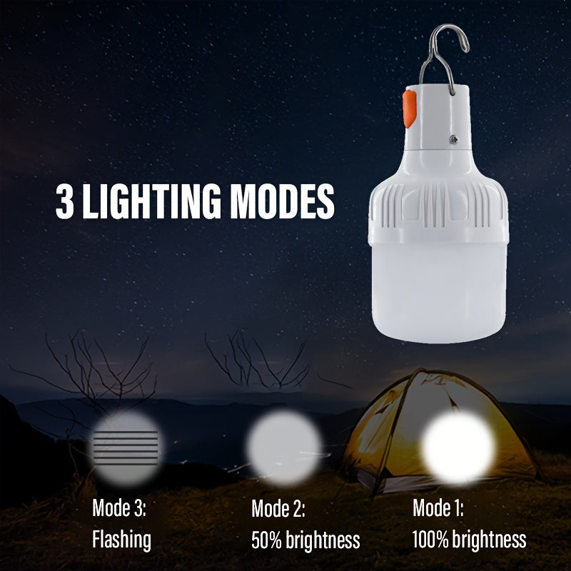 Super-Bright USB Rechargeable Camping Flashlight