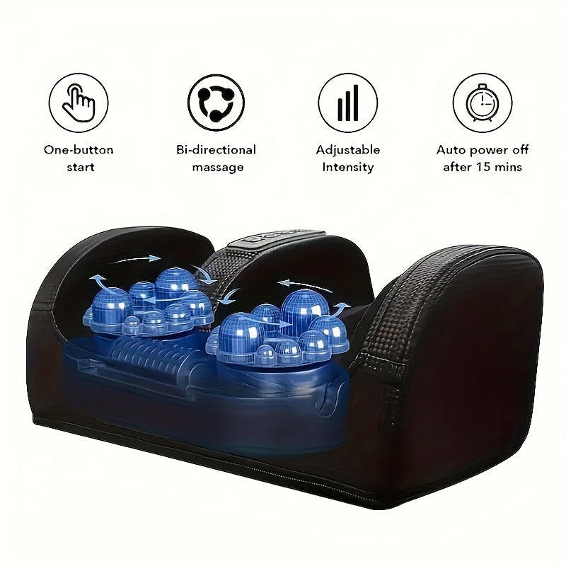 Foot Massager, With Compression and Heating Perfect For Muscle Fatigue.