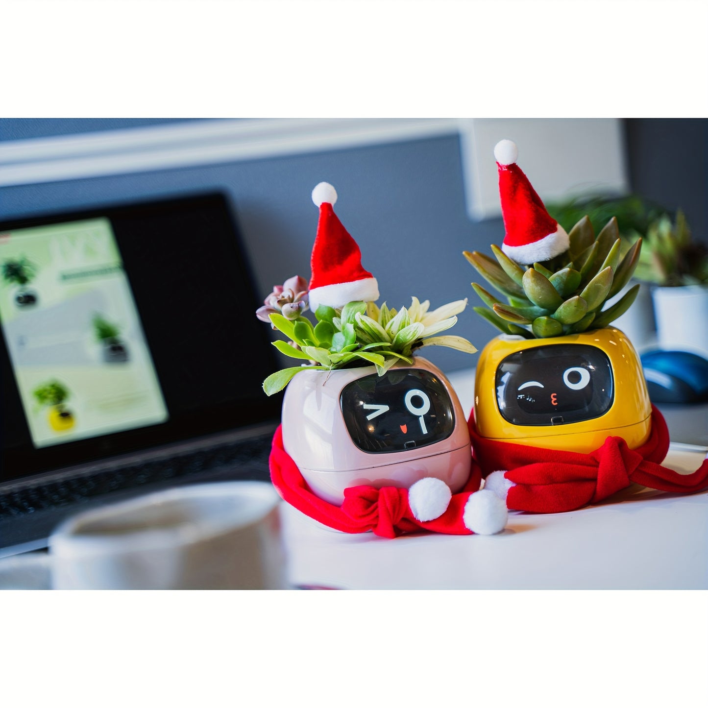 Desktop Smart Mini Planter - Electronic Pet with Emoticon