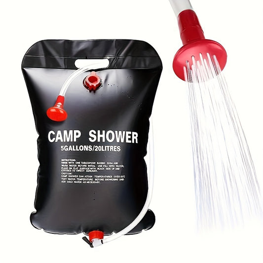 5.28gal Portable Camping Shower Bag