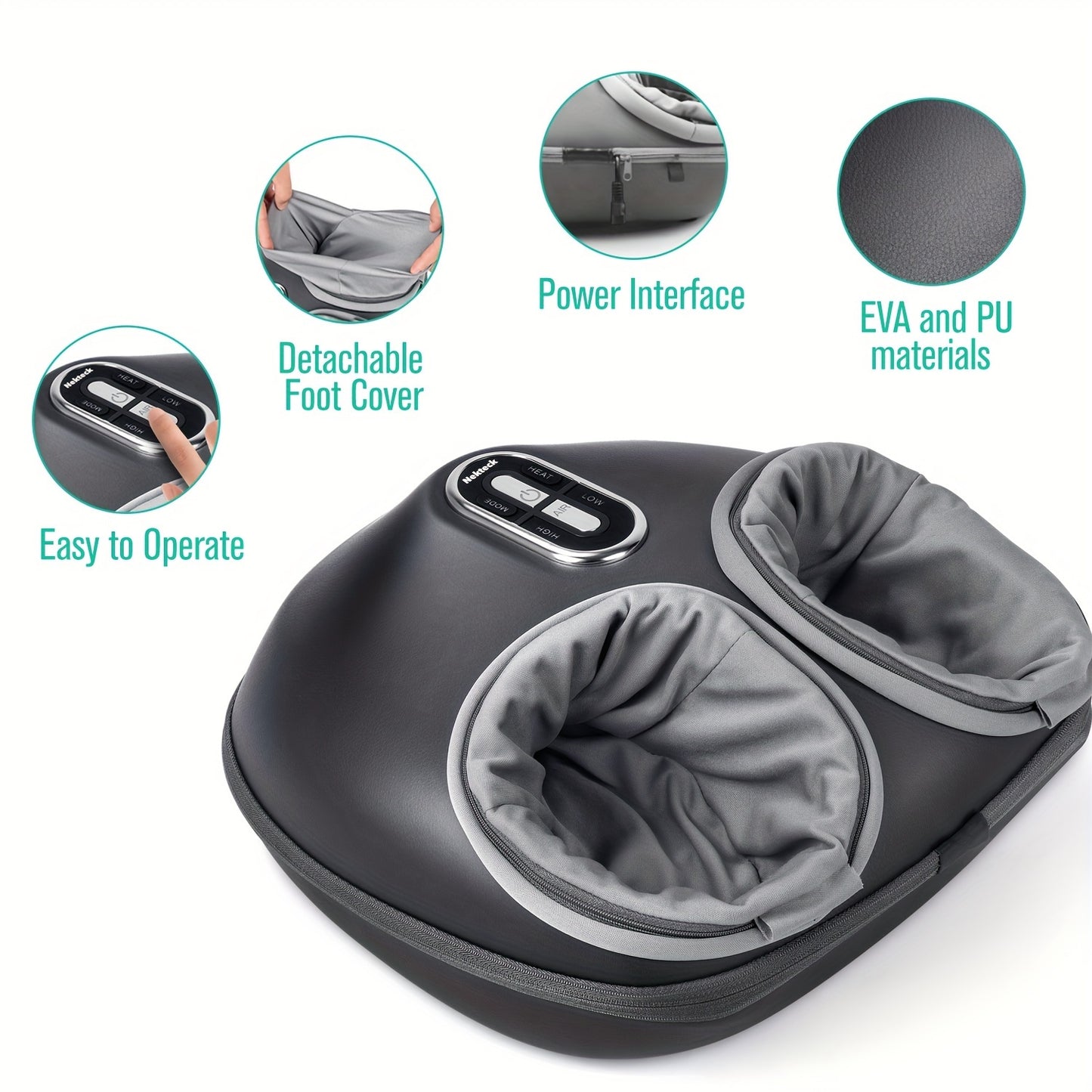 Relaxing Shiatsu Foot Massager Machine