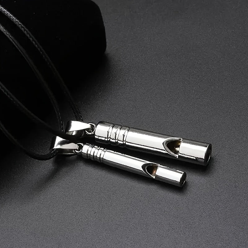 2pcs Titanium Alloy Emergency Whistles