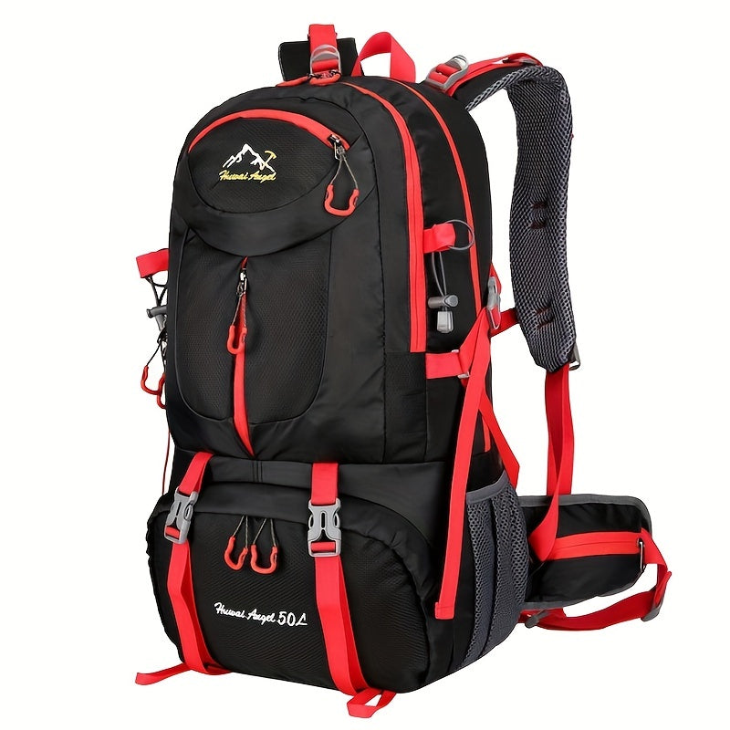 1pc 13.21gal Large Capacity Waterproof Mountaineering Bag,