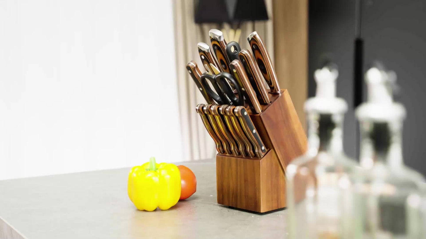 Kitchen15-Piece Knife Set