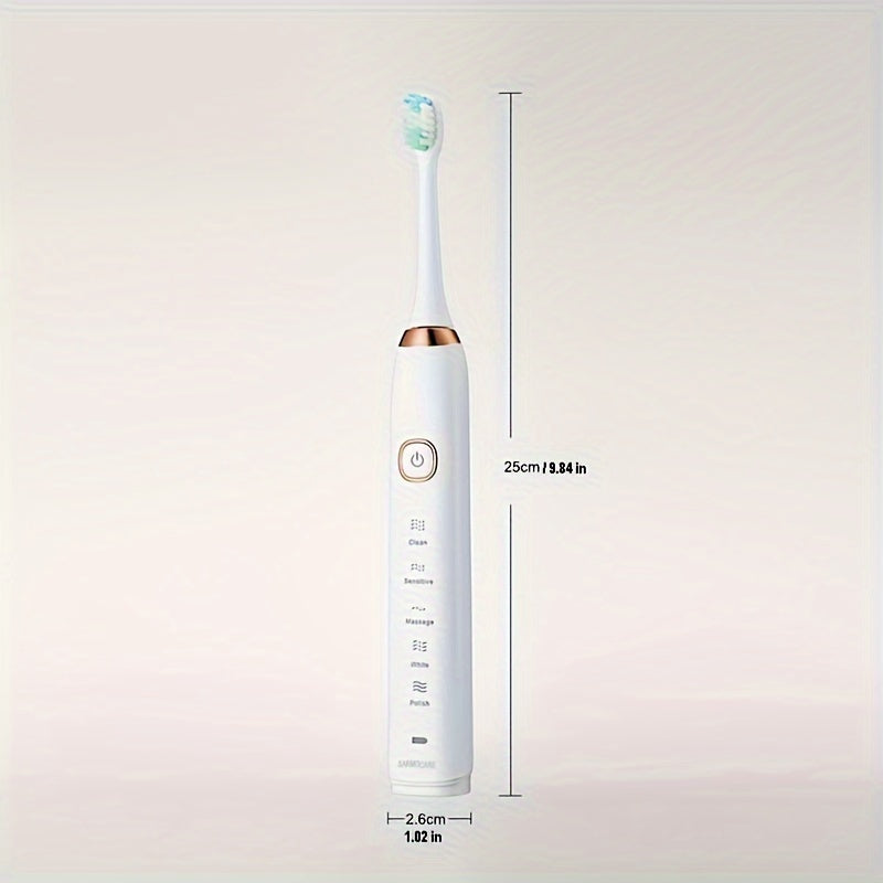 1pc Set Electric Toothbrush Rechargeable Kit For Adults