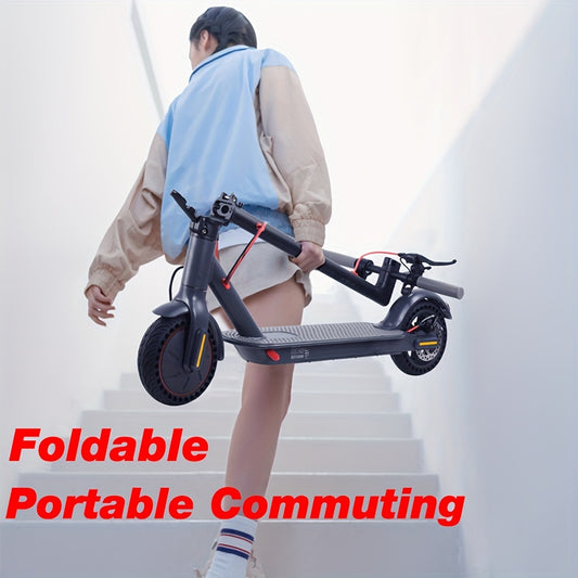 Portable Folding Commuting Electric Scooter With Dual Braking System