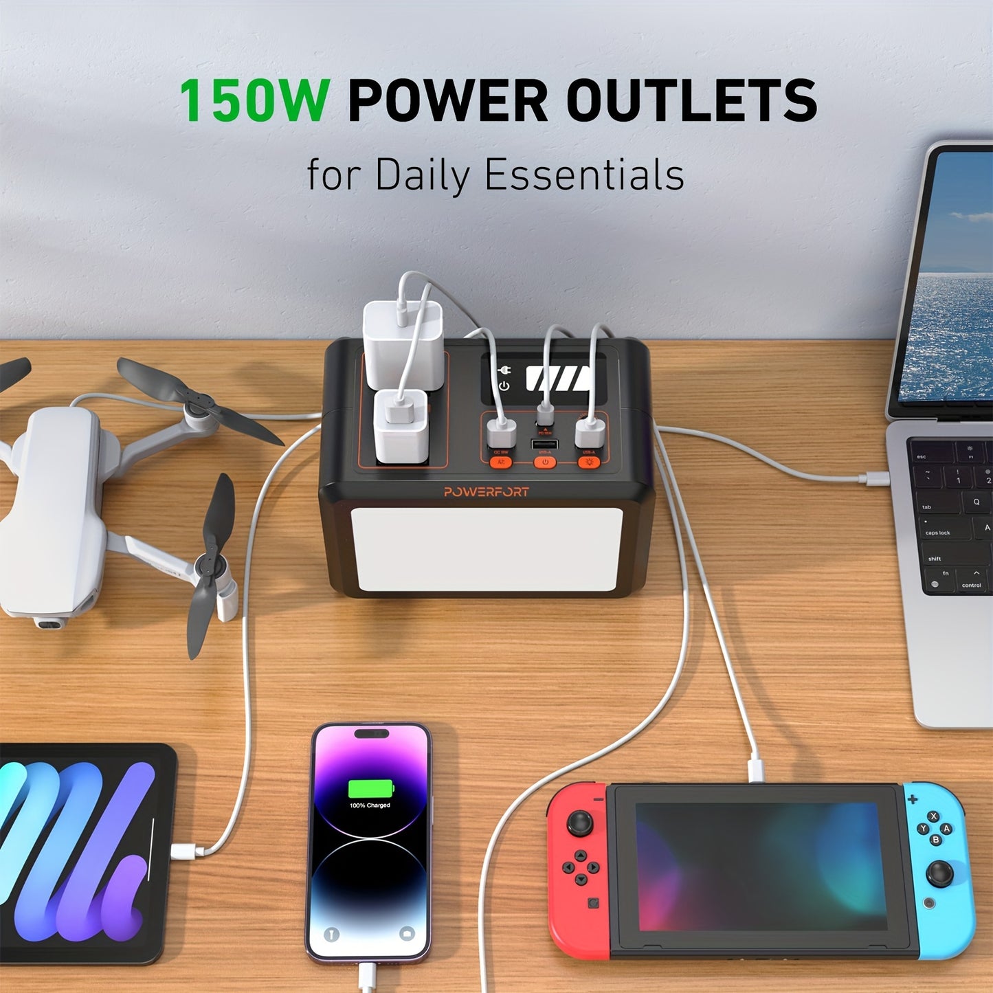 Ultra-Portable 99Wh Power Station