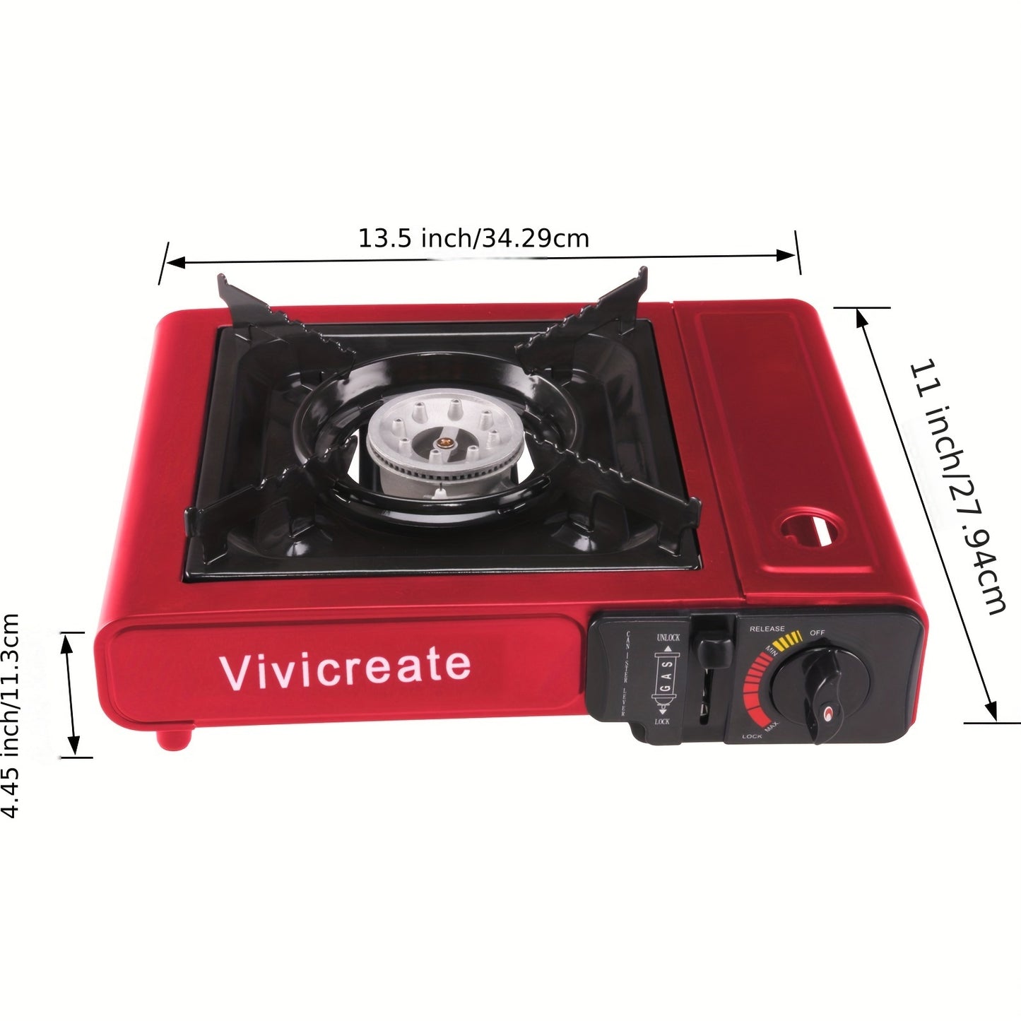 Vivicreate 8500 BTU Portable Camping Stove With Butane Burner