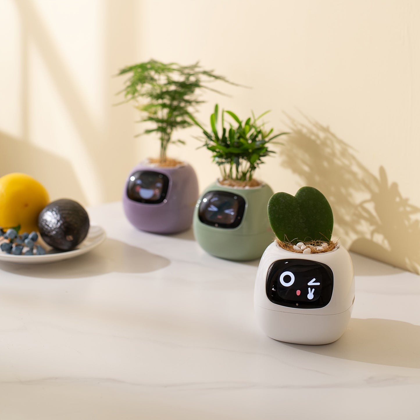 Desktop Smart Mini Planter - Electronic Pet with Emoticon