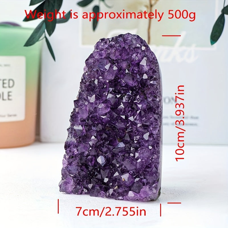 Natural Amethyst Cave Ornaments, For Home Furnishings Desk Decor