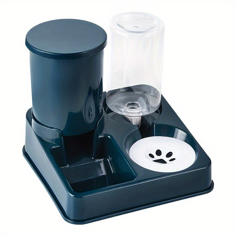 2-in-1 Automatic Pet Feeder and Waterer Set