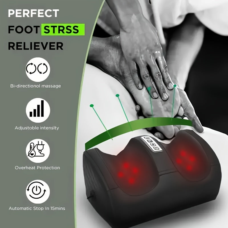 Foot Massager, With Compression and Heating Perfect For Muscle Fatigue.