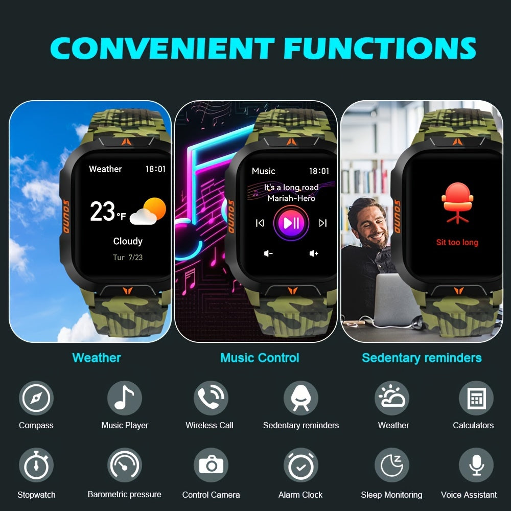 2024New Smart Watch (Answer/Call) Outdoor Sports Watch