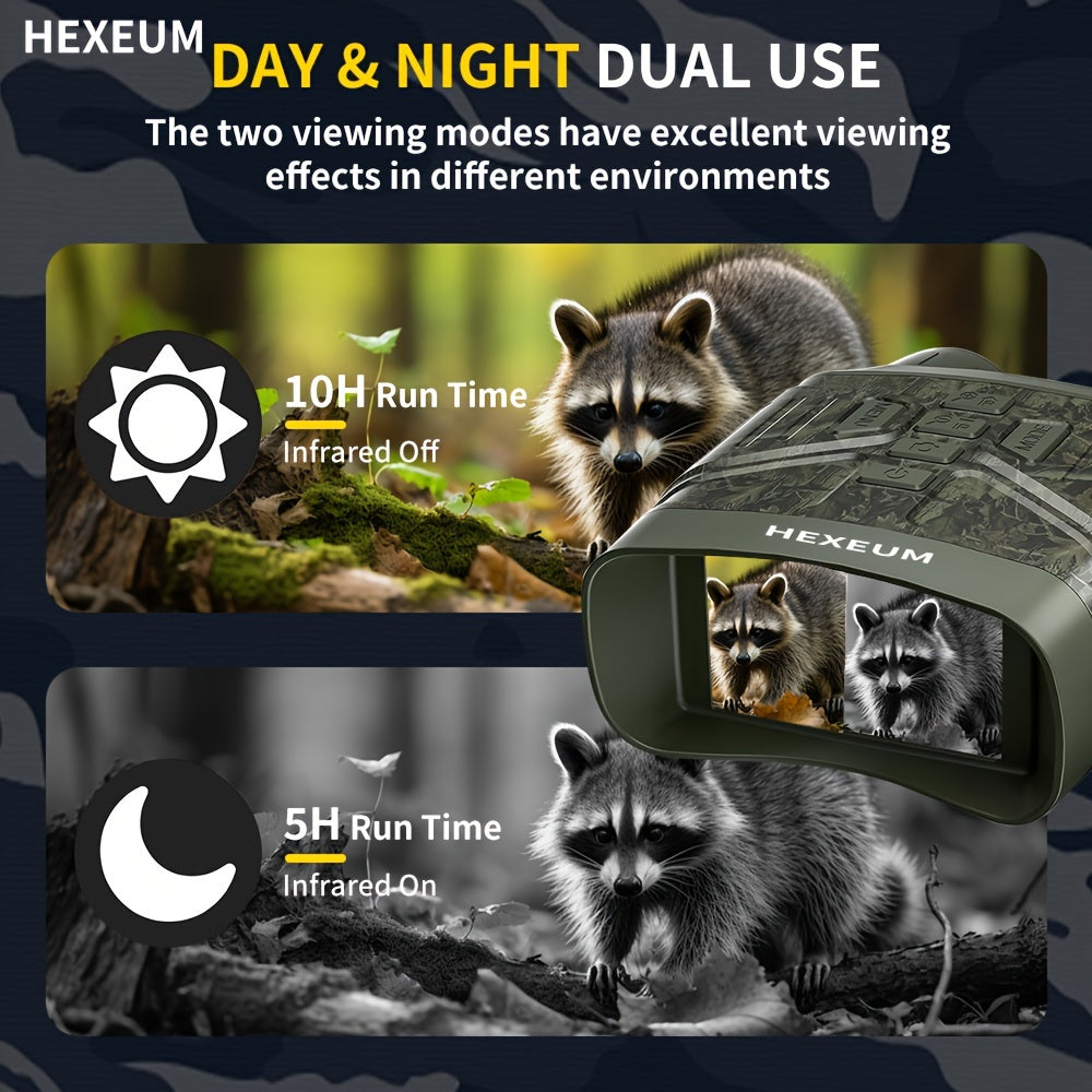 HEXEUM 4K Adult Night Vision Goggles