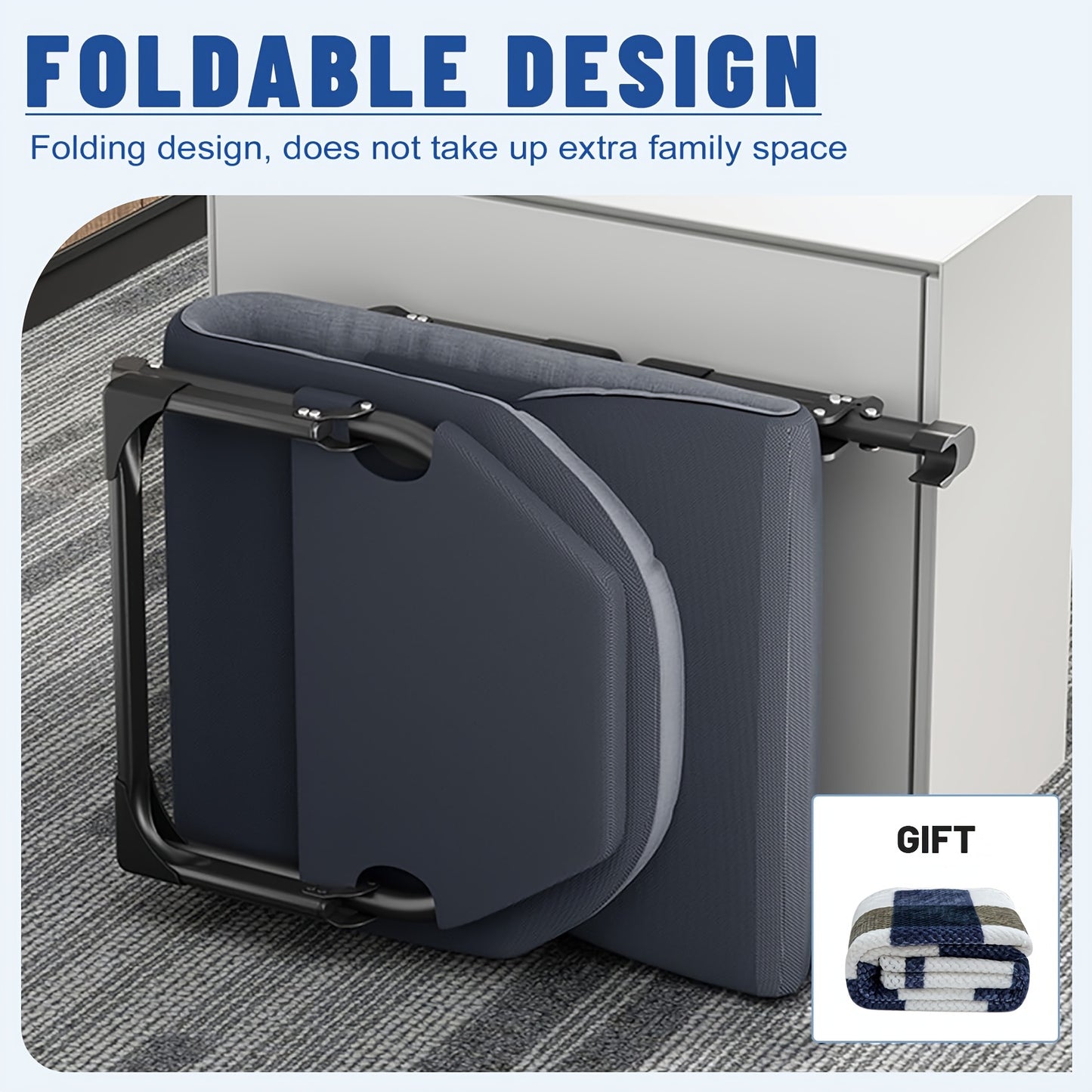 1pc Portable Folding Bed