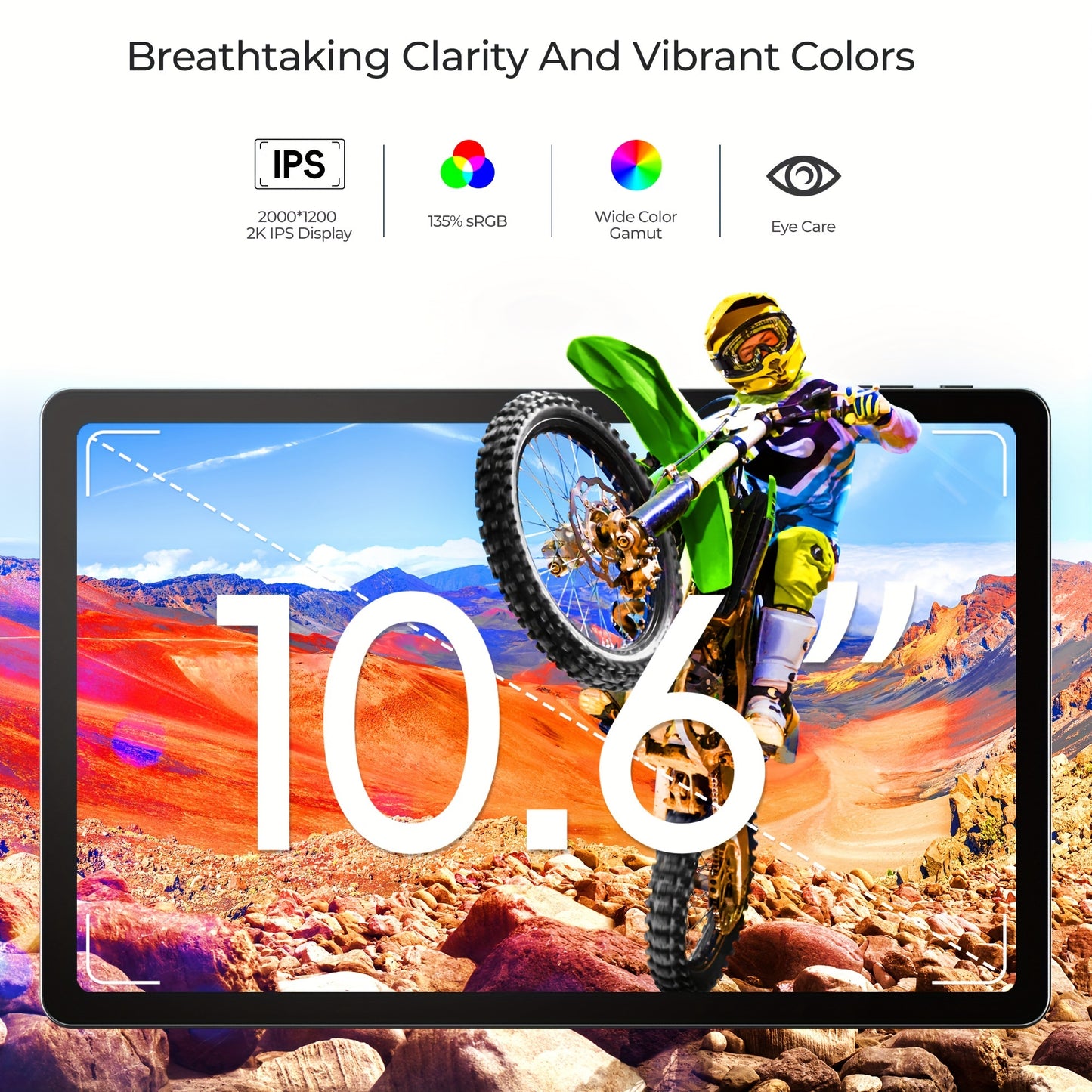 AIGO A16 10.6-inch 8GB+128GB Android 13 Tablet